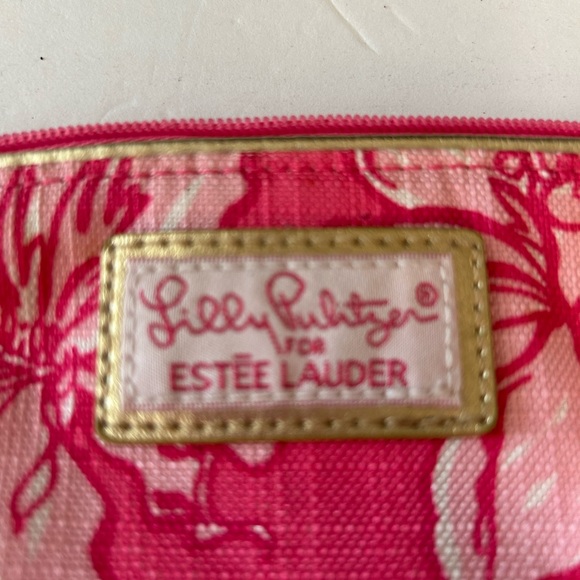 LILLY PULITZER X ESTEE LAUDER MAKEUP BAG NWOT - Picture 4 of 14